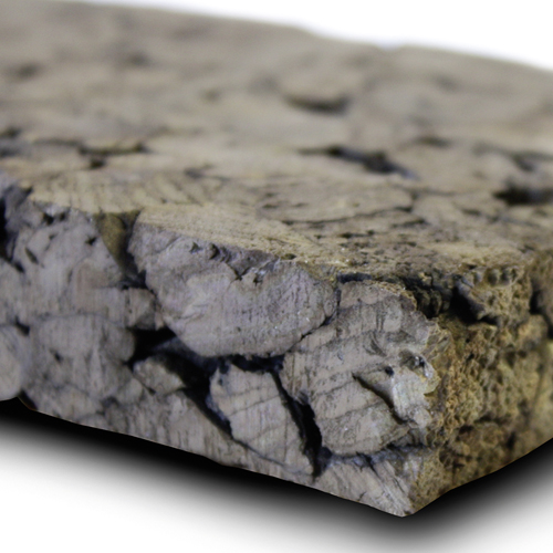 Exemplo de cortiça para isolamento